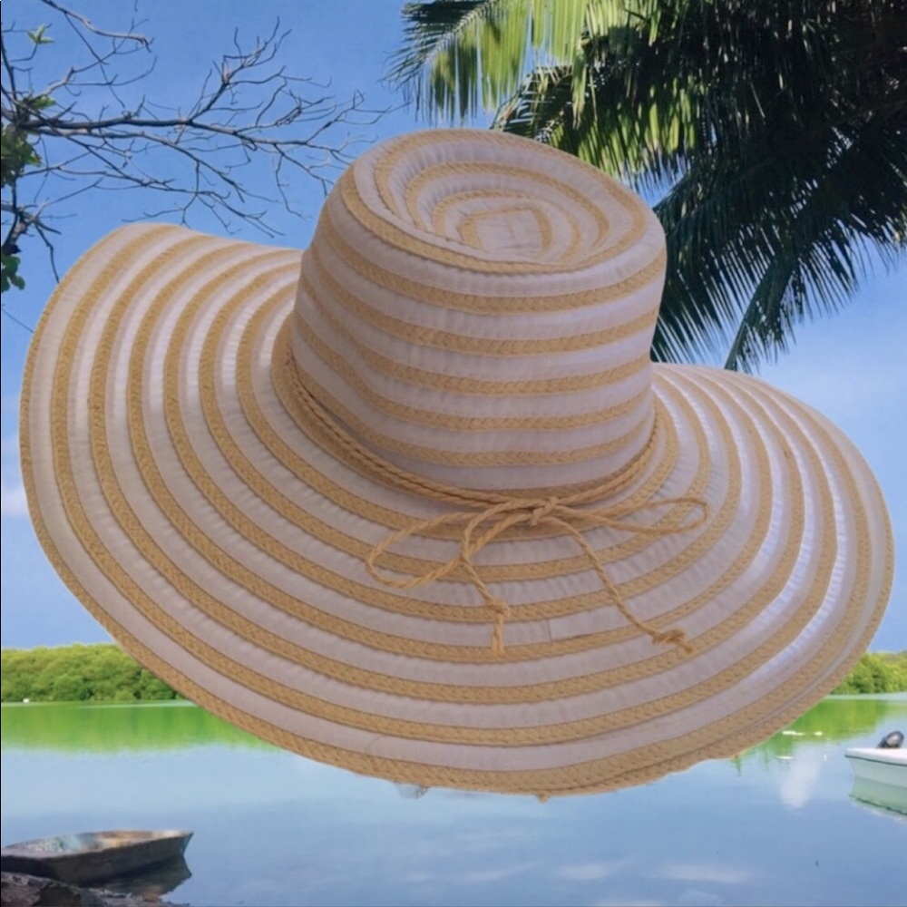 PANAMA JACK WOMENS TOYO FLOPPY CRUSH-ABLE SUN HAT
